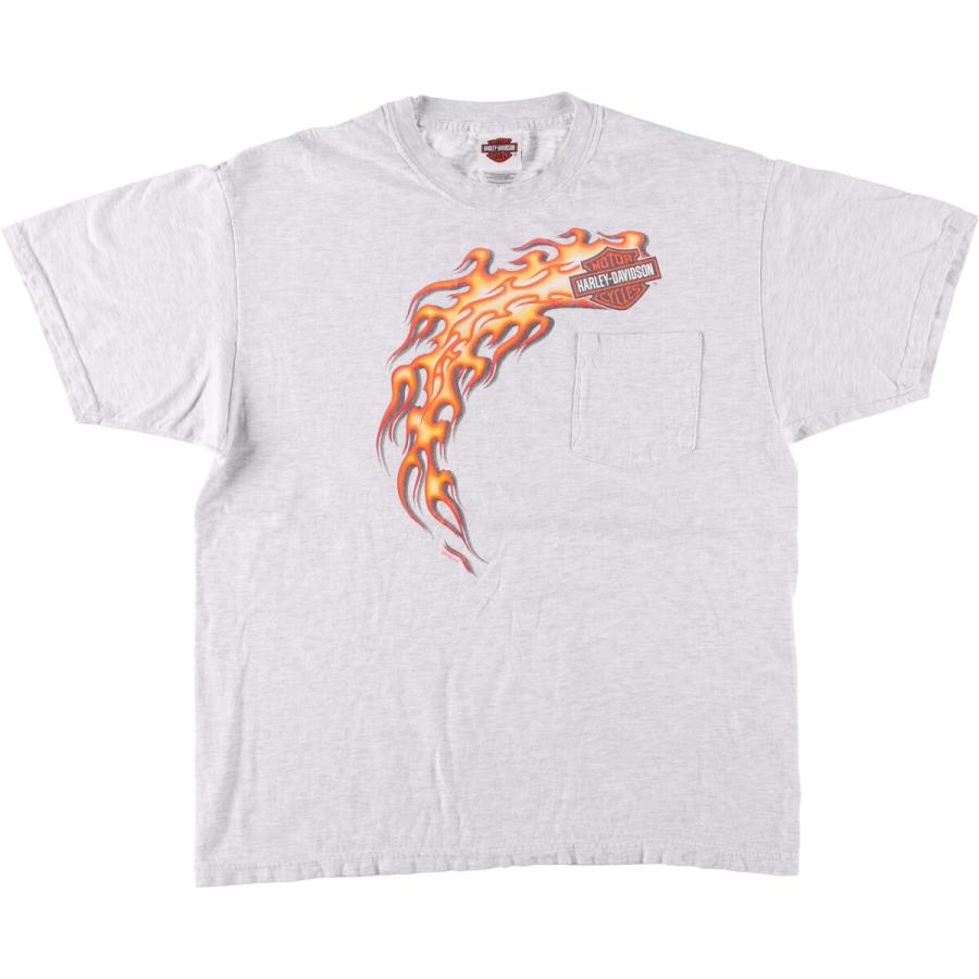 古着 ハーレーダビッドソン Harley-Davidson モーターサイクル バイクT  