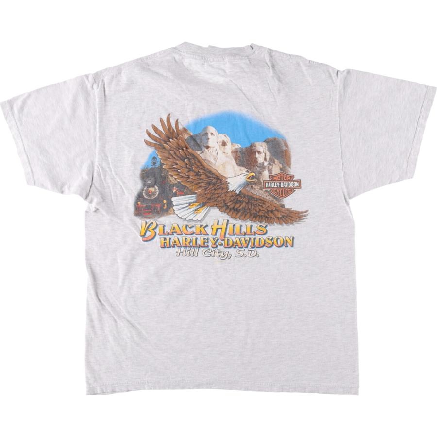 古着 ハーレーダビッドソン Harley-Davidson モーターサイクル バイクT  