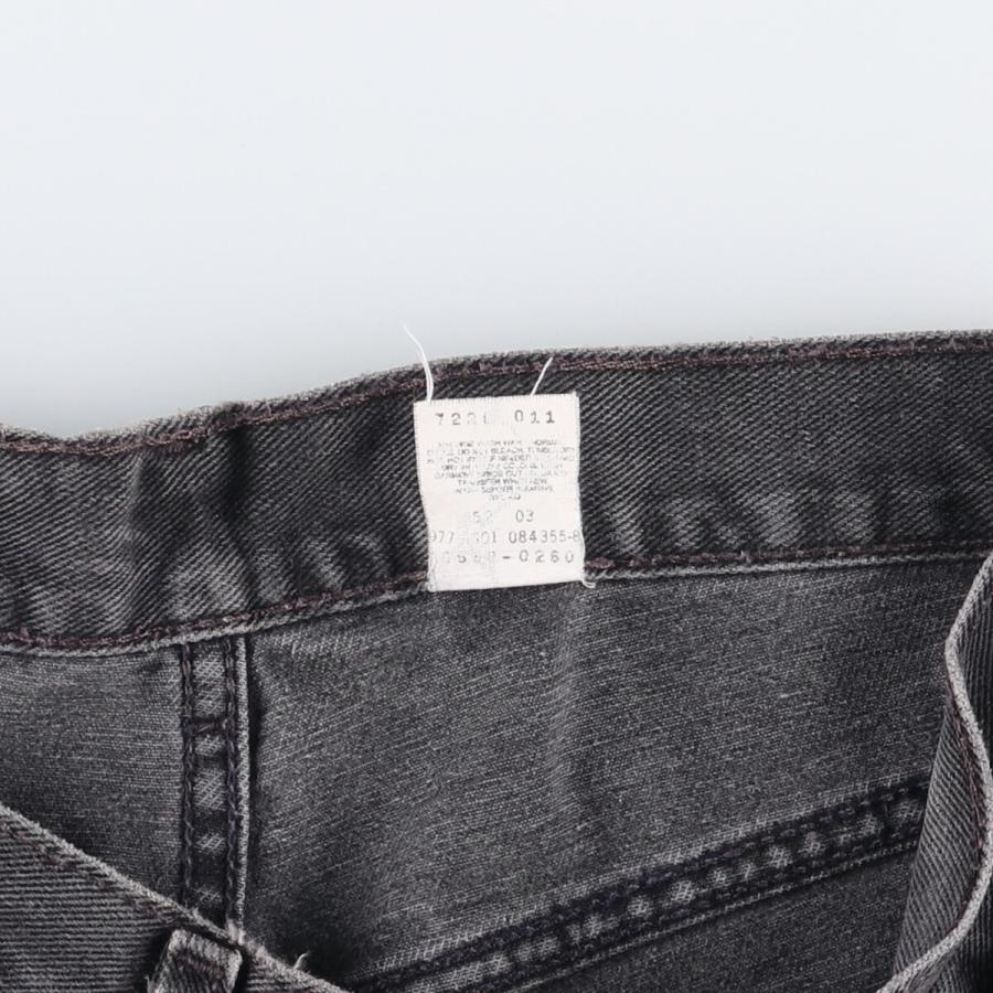 Levi's（リーバイス） 古着 00年代 Levi's 550 RELAXED FIT ブラック