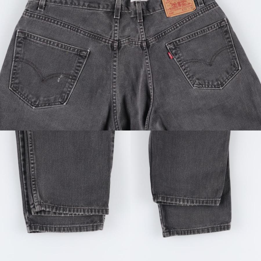 Levi's（リーバイス） 古着 00年代 Levi's 550 RELAXED FIT ブラック