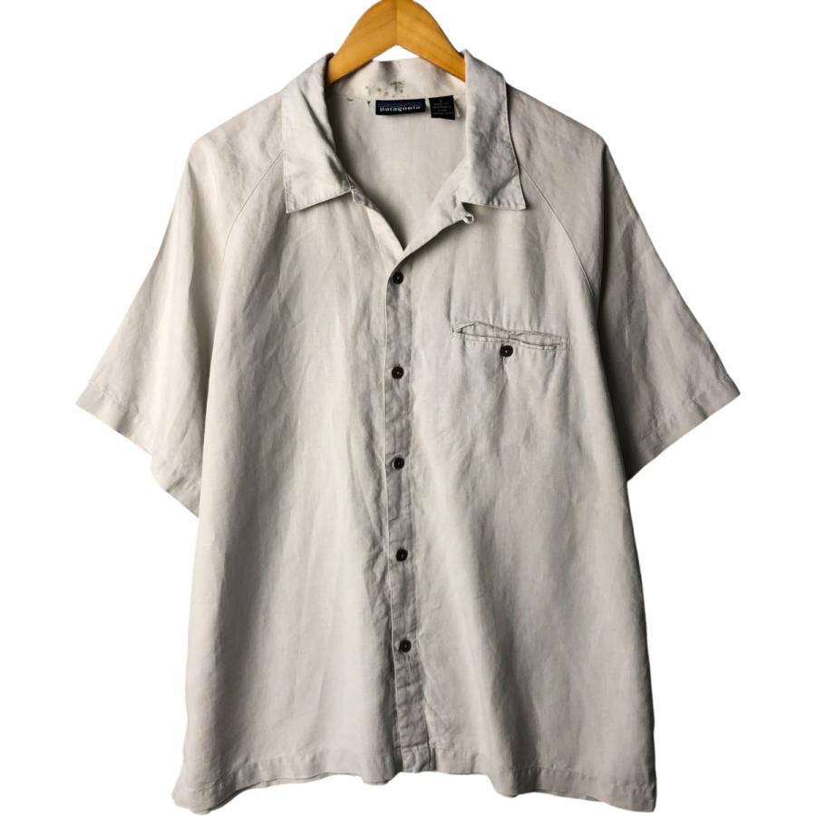 patagonia（パタゴニア） 古着 90~00年代 半袖 オープンカラー シャツ