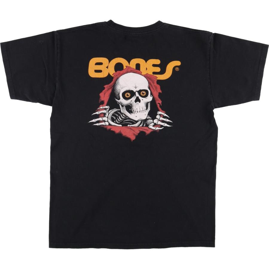 古着 パウエル ペラルタ POWELL PERALTA BONES ドクロ柄 スカル柄