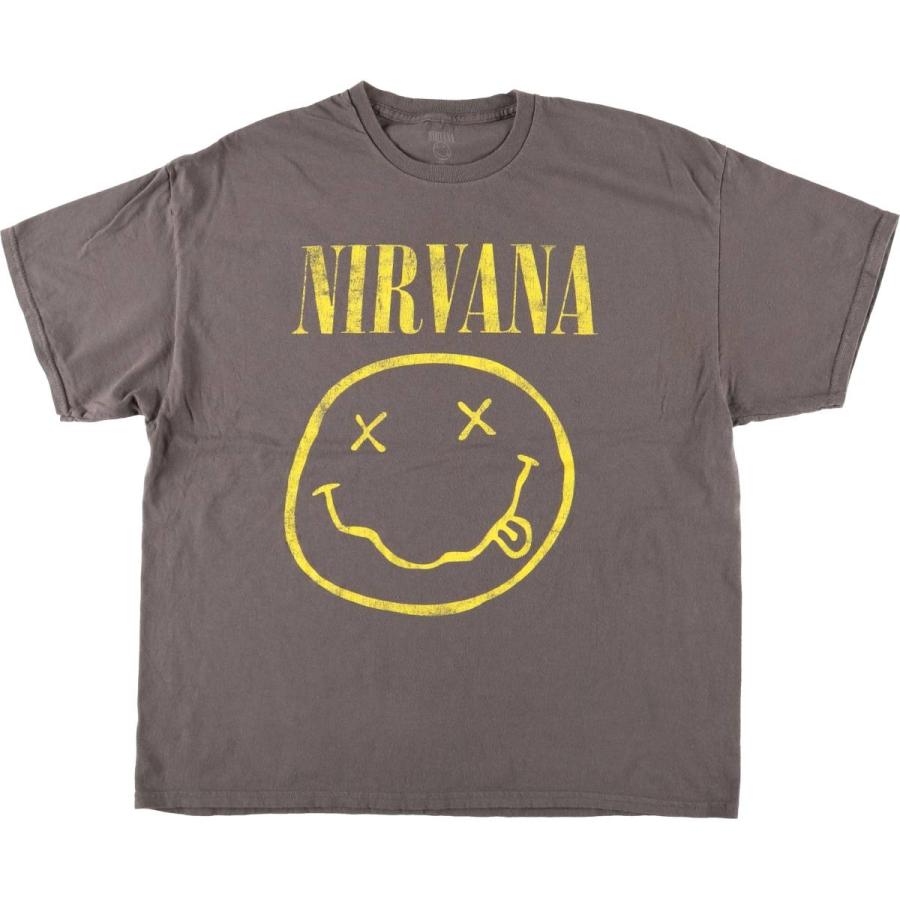 NIRVANA ニルヴァーナ　バンT 古着 NIRVANA ニルヴァーナ バンドTシャツ バンT メンズXL相当