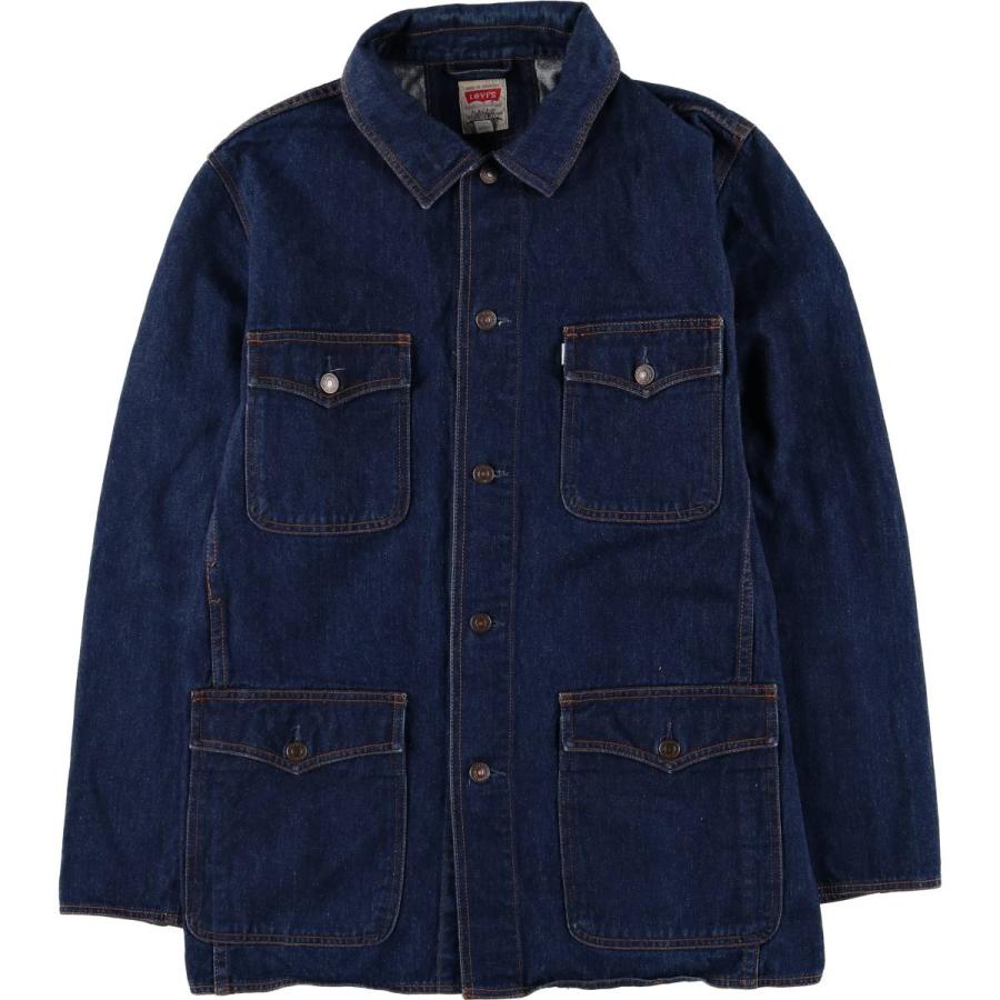 Levi's（リーバイス） 古着 濃紺 90年代 デニムカバーオール メンズM