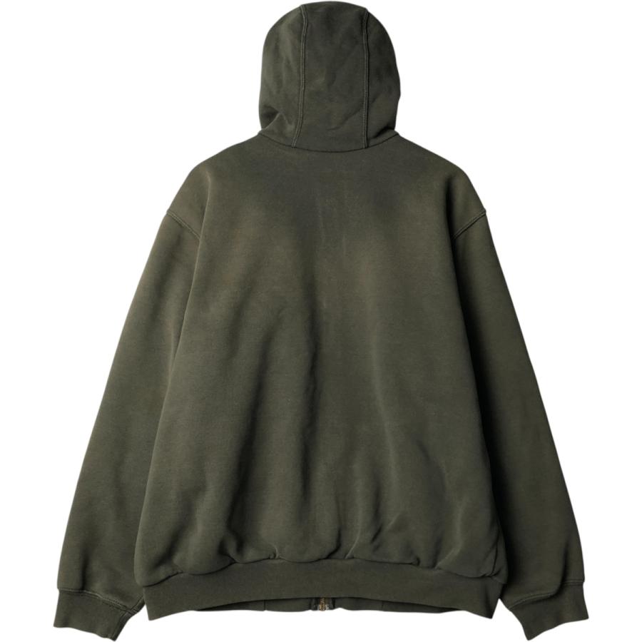 0028 カーハート レインディフェンダー パッチロゴ ジップ