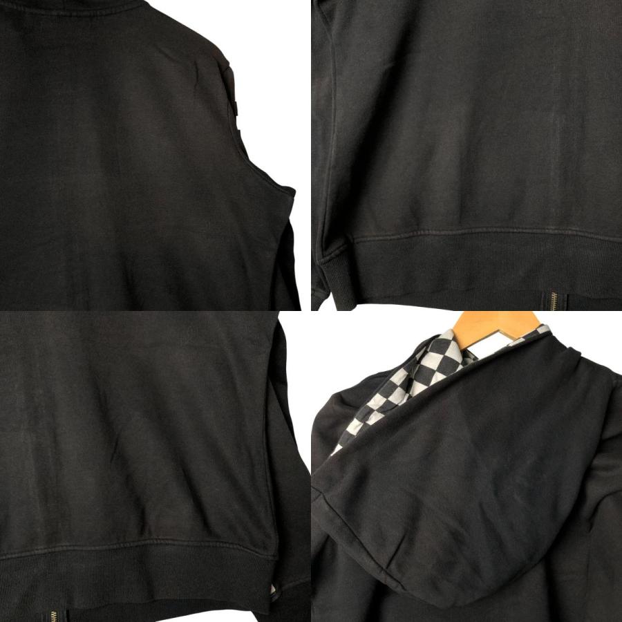 古着 ハーレーダビッドソン Harley-Davidson チェッカーフラッグ スウェットフルジップパーカー レディースXL相当 /eaa571910 古着 ハーレーダビッドソン Harley-Davidson チェッカーフラッグ