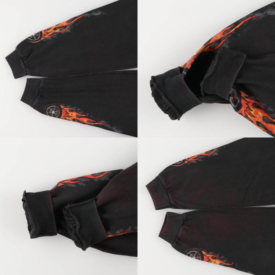 激レア00's USA製 HARLEY-DAVISON 8ボール×ファイヤー