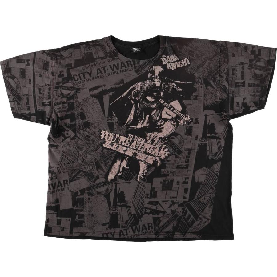 古着 00年代 BATMAN バットマン ジョーカー ダークナイト 大判プリント