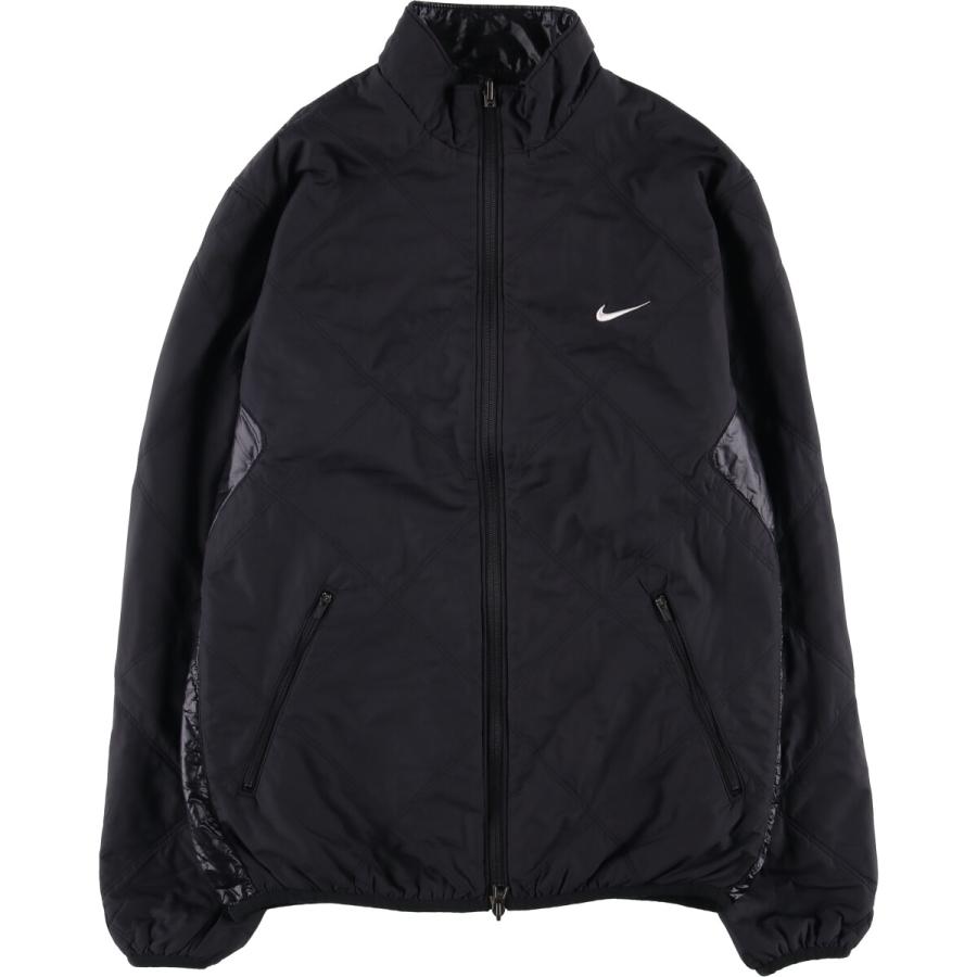 古着 ナイキ NIKE GOLF ゴルフ リバーシブル リップストップ 中綿ジャケット パファージャケット メンズL相当/eaa572063 NIKE（ナイキ） 古着 NIKE GOLF ゴルフ リバーシブル リップストップ