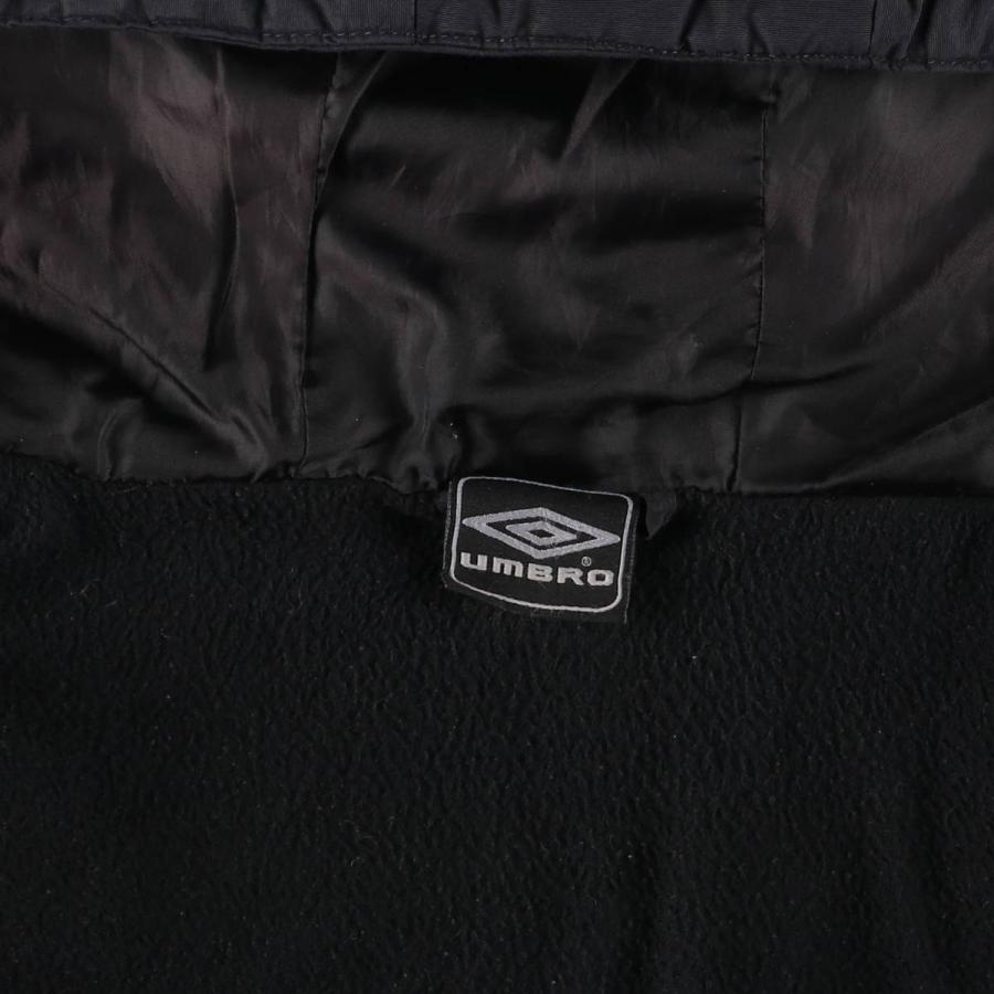 umbro（アンブロ） 古着 バックロゴ 中綿パーカー パファージャケット