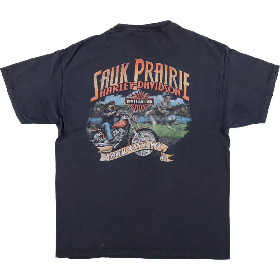 古着 00年代 ハーレーダビッドソン Harley-Davidson モーターサイクル  