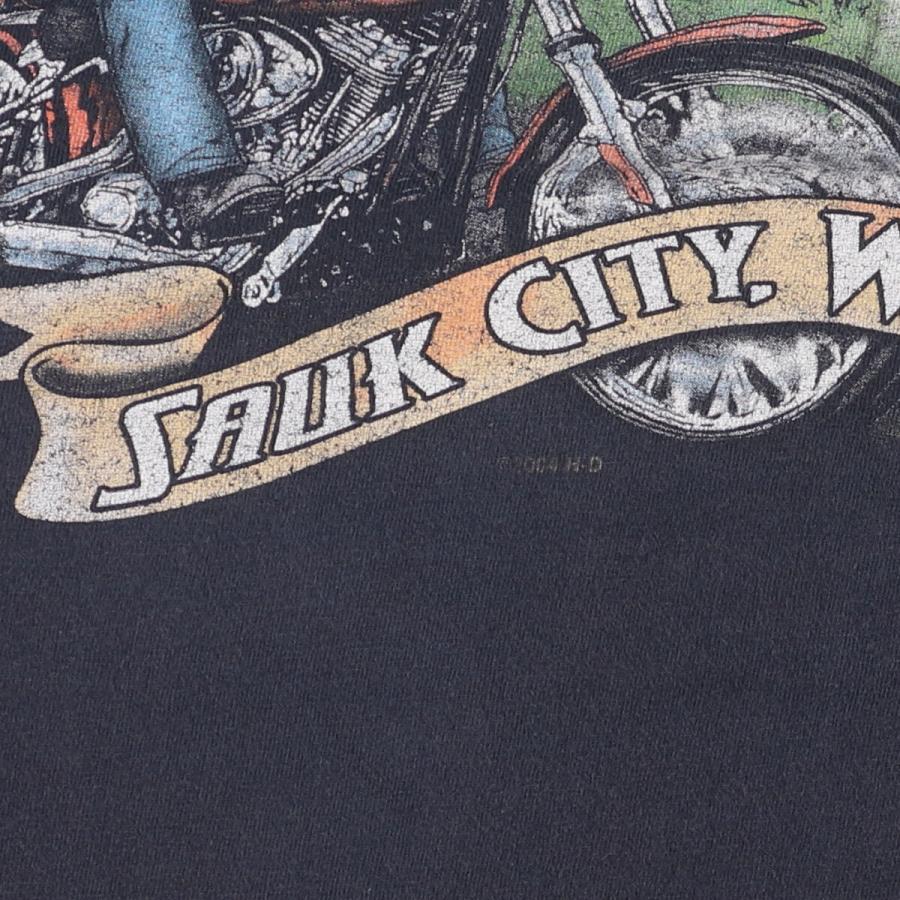 古着 00年代 ハーレーダビッドソン Harley-Davidson モーターサイクル  