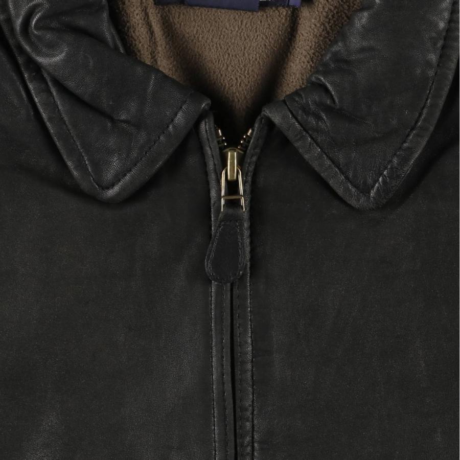 80s 90s古着ノーティカ スウィングトップ nautica ブルゾン NAUTICA 古着 90年代 ノーティカ スイングトップタイプ レザー