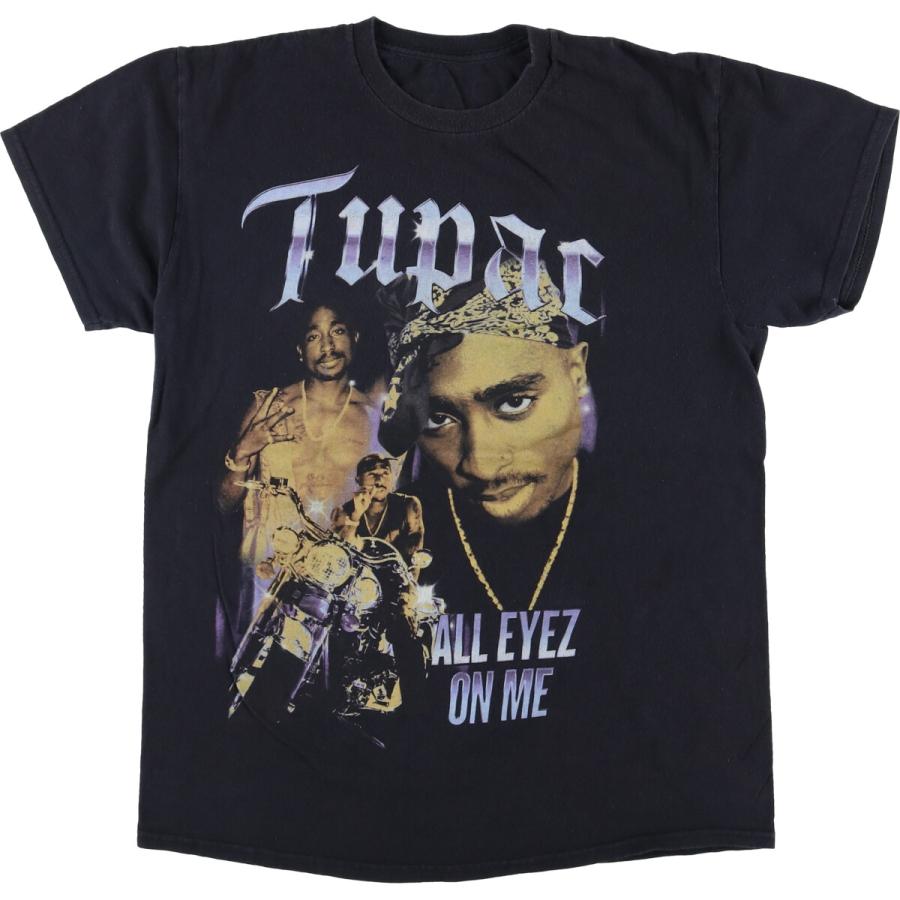 古着 2pac トゥーパック ラップTシャツ ラップT メンズS相当