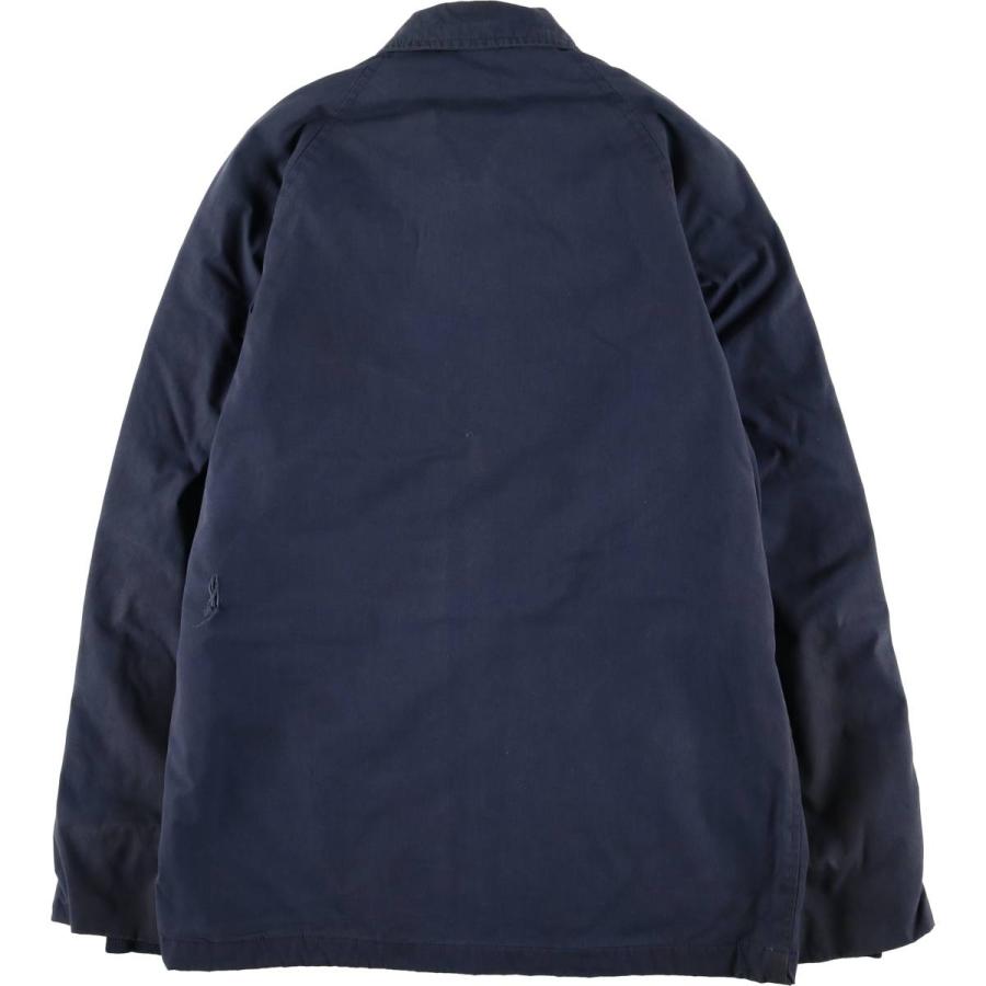 古着 80年代 JACKET UTILITY MAN'S BLUE ミリタリー ユーティリティ