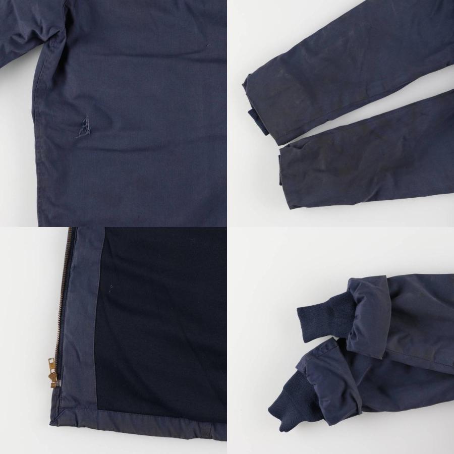古着 80年代 JACKET UTILITY MAN'S BLUE ミリタリー ユーティリティ