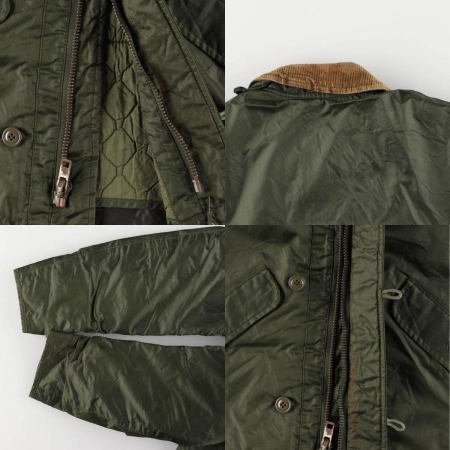 古着 80年代 米軍実品 U.S.NAVY ミリタリー デッキジャケット USA製