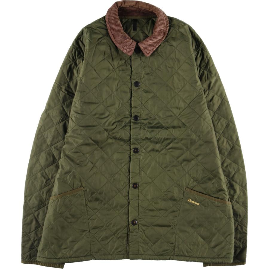 古着 バブアー Barbour 中綿入り キルティングジャケット パファー