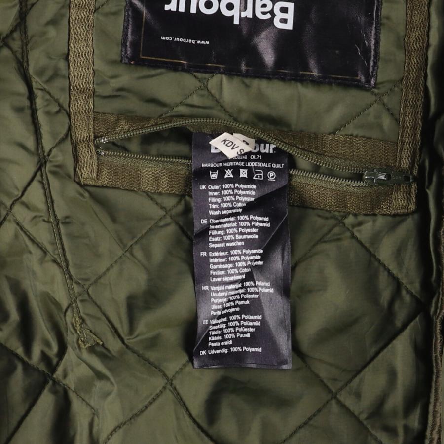 古着 バブアー Barbour 中綿入り キルティングジャケット パファー
