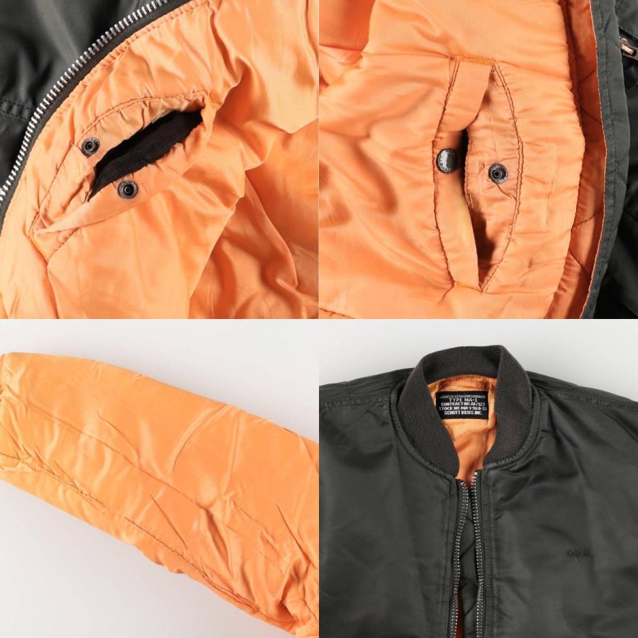 Schott N.Y.C（ショット） 古着 SCHOTT MA-1タイプ 中綿入り