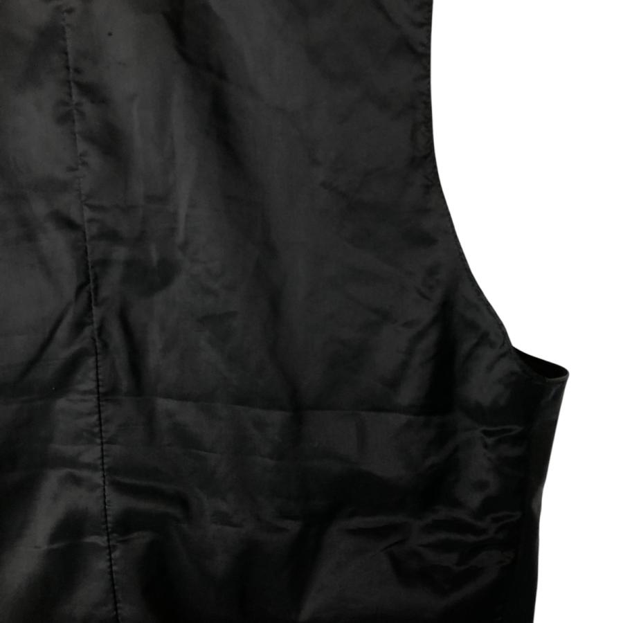 古着 80年代 ウィルソンズレザー WILSONS LEATHER 前開き レザーベスト