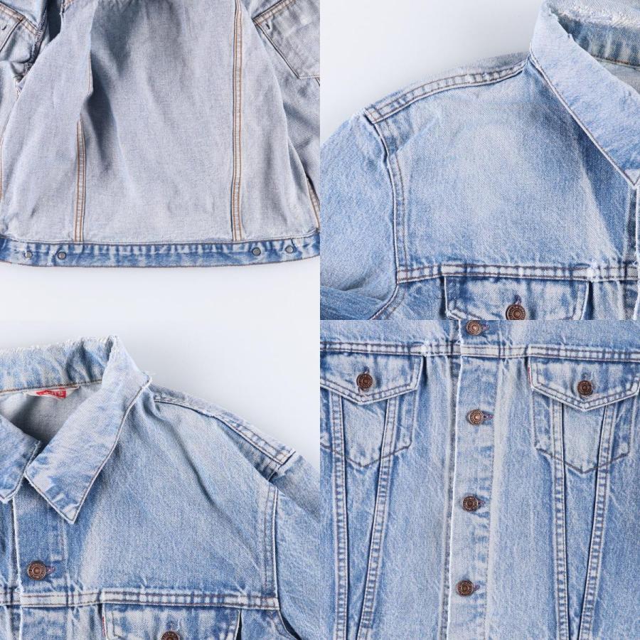 古着 Levi's デニムジャケット 中古・古着通販】LEVI'S (リーバイス) 90's70506刺繍加工デニム