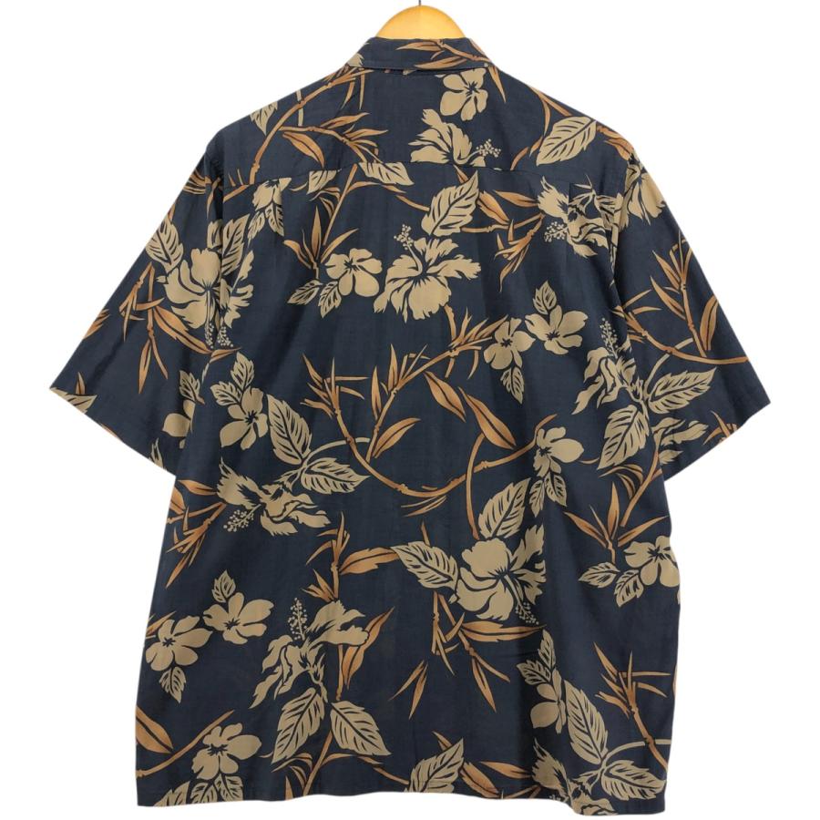 reyn spooner（レインスプーナー） 古着 総柄 花柄 シルク ハワイアン