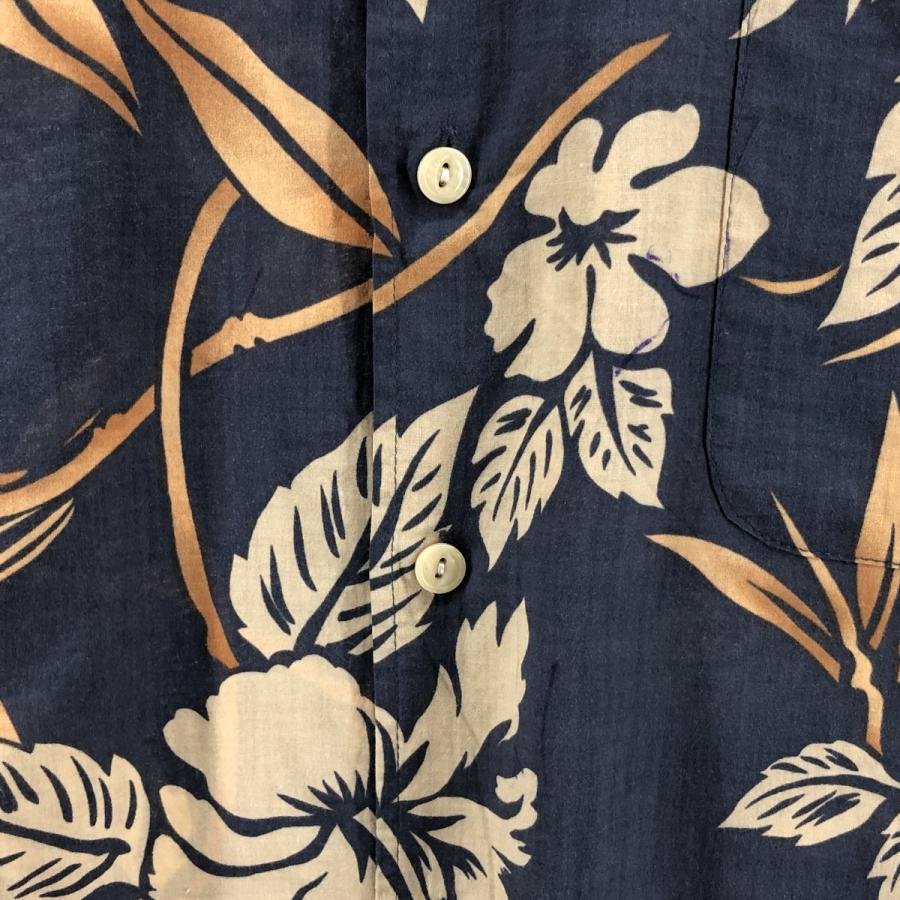 reyn spooner（レインスプーナー） 古着 総柄 花柄 シルク ハワイアン