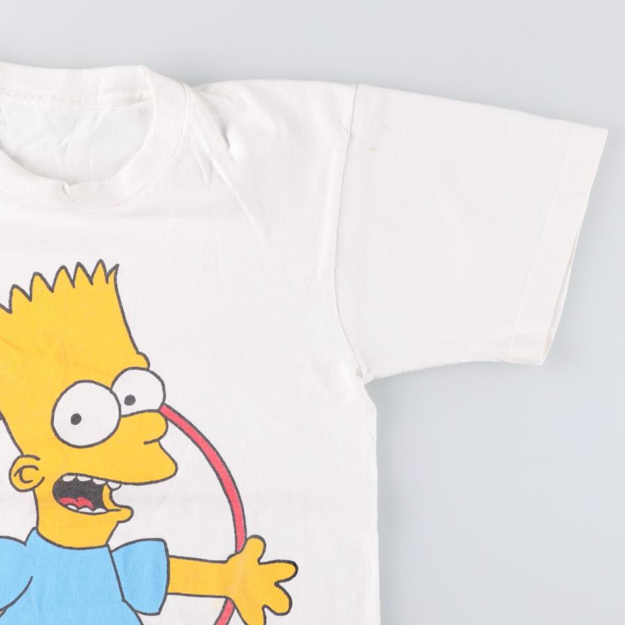 古着 90年代 THE SIMPSONS シンプソンズ キャラクタープリントTシャツ
