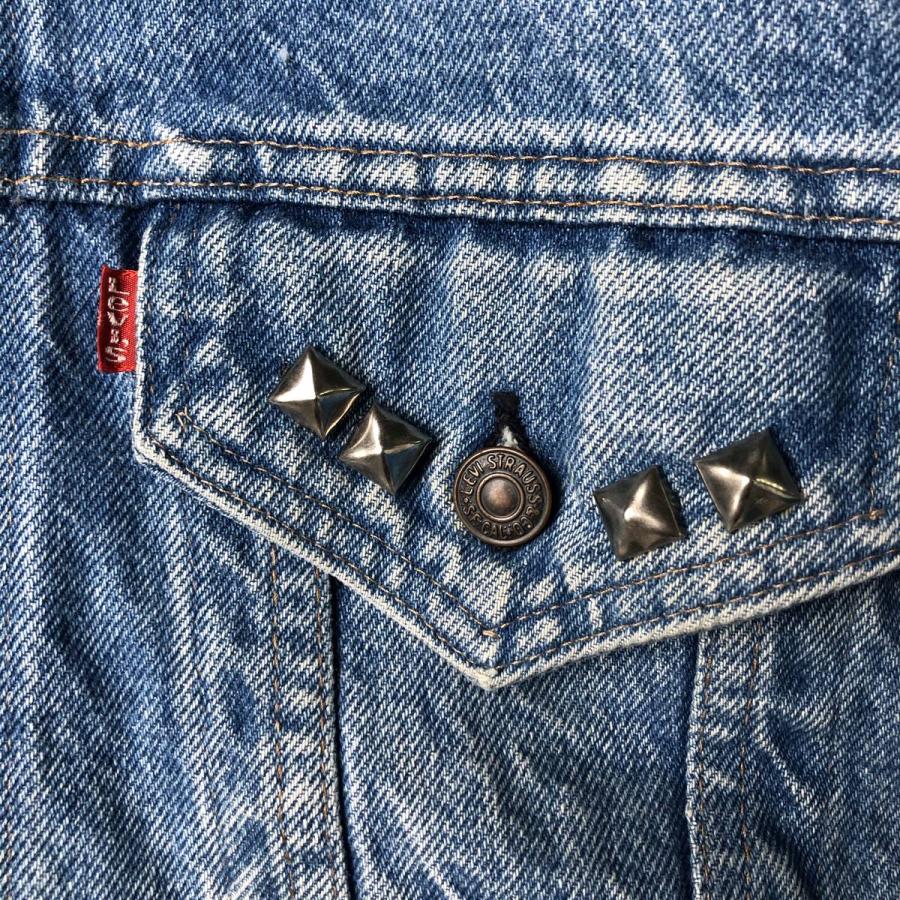 Levi's（リーバイス） 古着 90年代 スタッズ デニムジャケット Gジャン