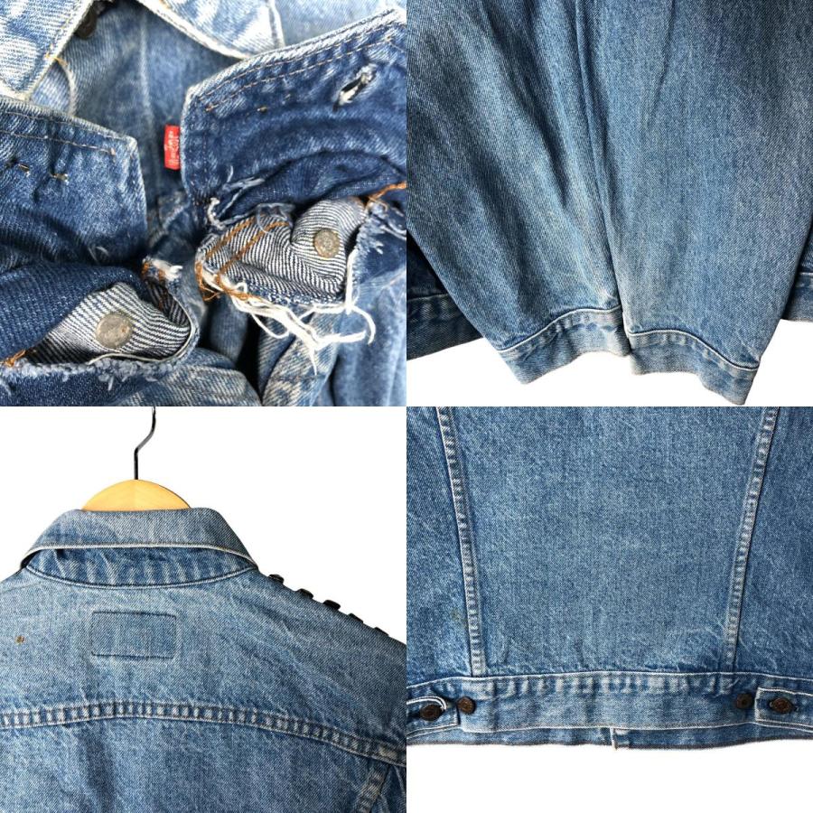 Levi's（リーバイス） 古着 90年代 スタッズ デニムジャケット Gジャン
