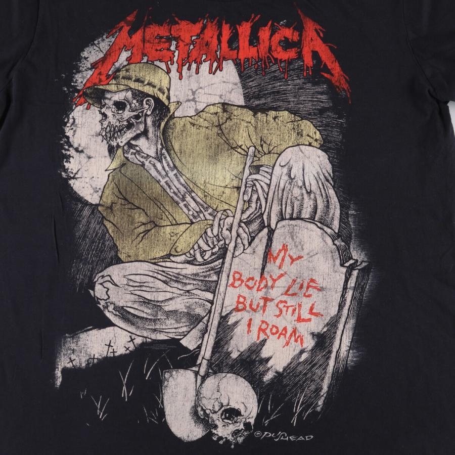 古着 ベイアイランド BAY ISLAND Metallica メタリカ ドクロ柄