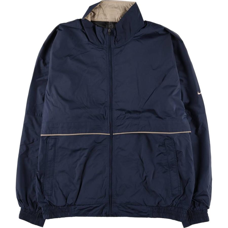 【美品】【XL】NIKE GOLF ブルゾン ジャケット 大きいサイズ NIKE（ナイキ） 古着 NIKE GOLF ゴルフ CLIMA-FIT パッカブル ナイロン