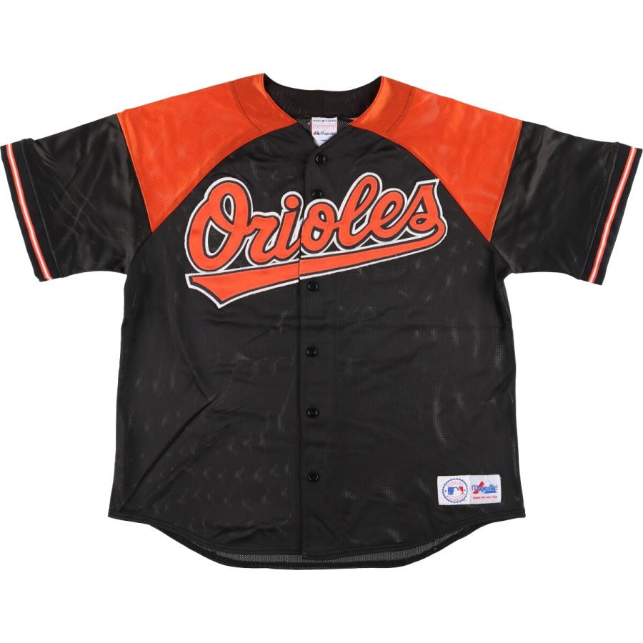 古着 90年代 マジェスティック MLB ボルチモアオリオールズ ゲーム 