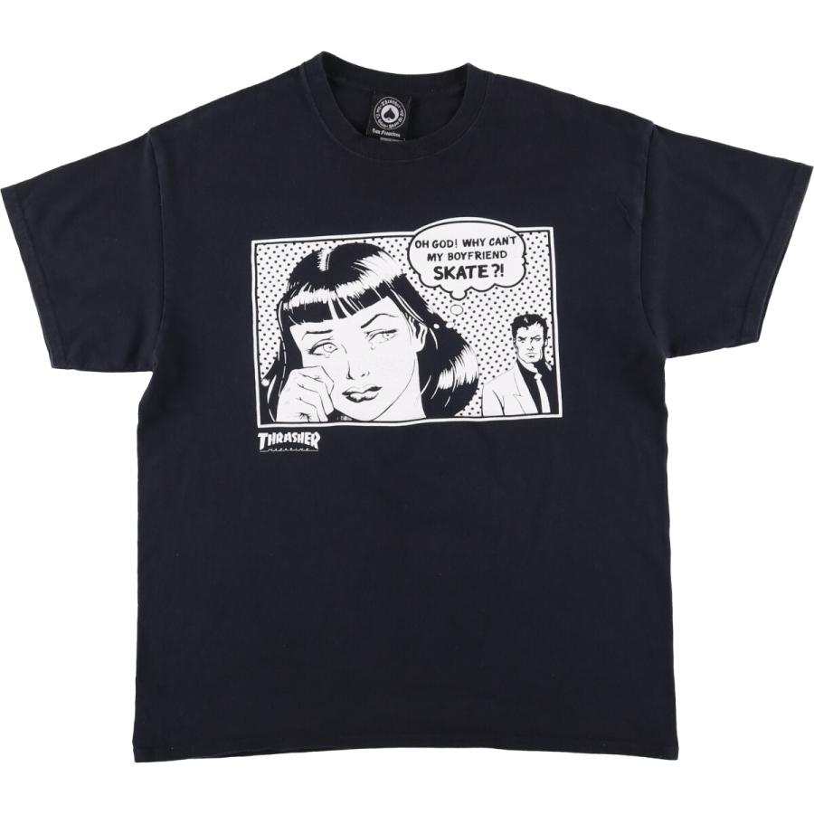 THRASHER（スラッシャー） 古着 サーフ スケートTシャツ メンズL相当