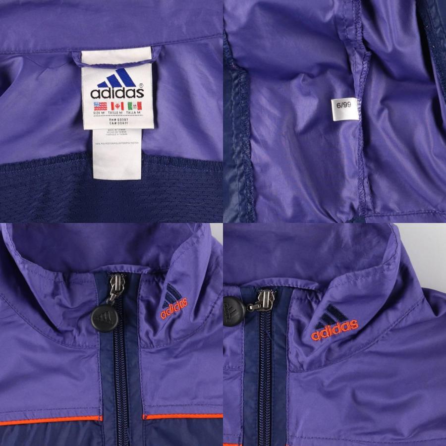 古着 90年代 アディダス  パッカブル ウインドブレーカー メンズM相当/eaa573747 adidas（アディダス） 古着 90年代 パッカブル ウインドブレーカー