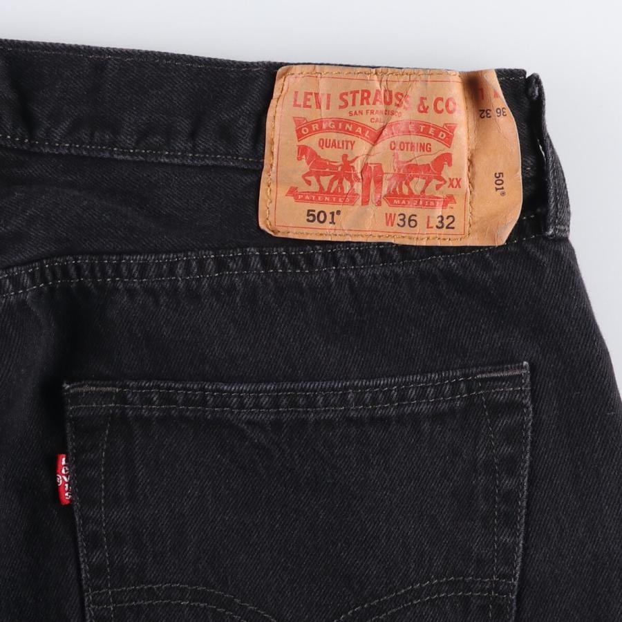 Levi's（リーバイス） 古着 Levi's 501 ブラックデニム ストレート