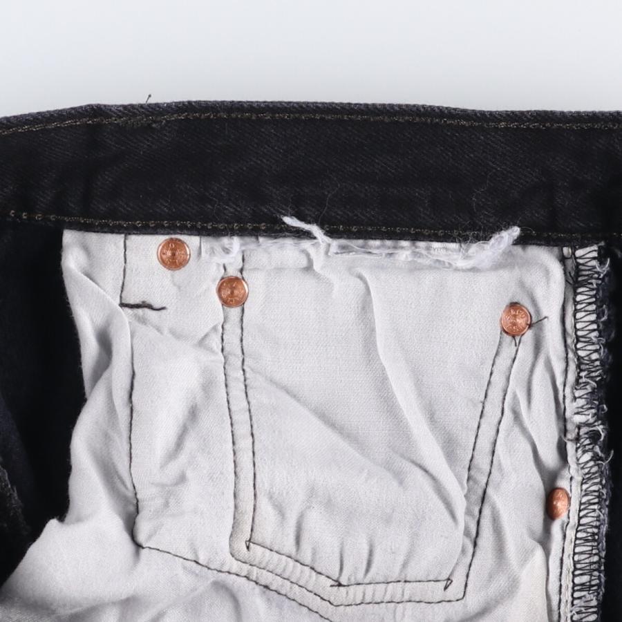 Levi's（リーバイス） 古着 Levi's 501 ブラックデニム ストレート