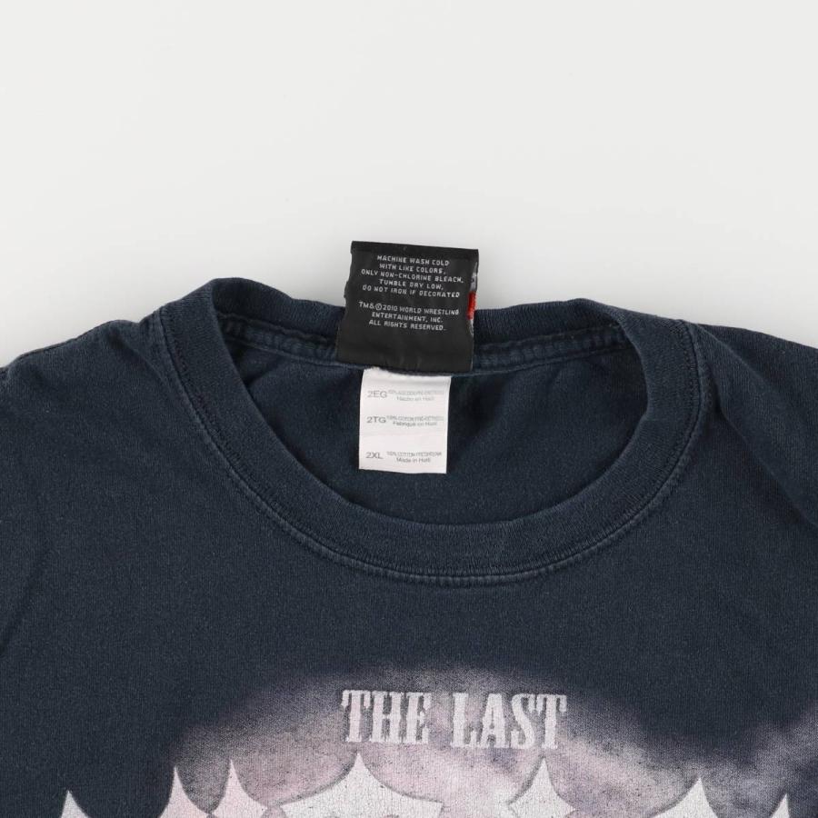 アンダーテイカー　WWE Tシャツ　ブラック　大きいサイズ　古着　00s VINTAGE(ヴィンテージ) 00s vintage WWE the undertaker ジ