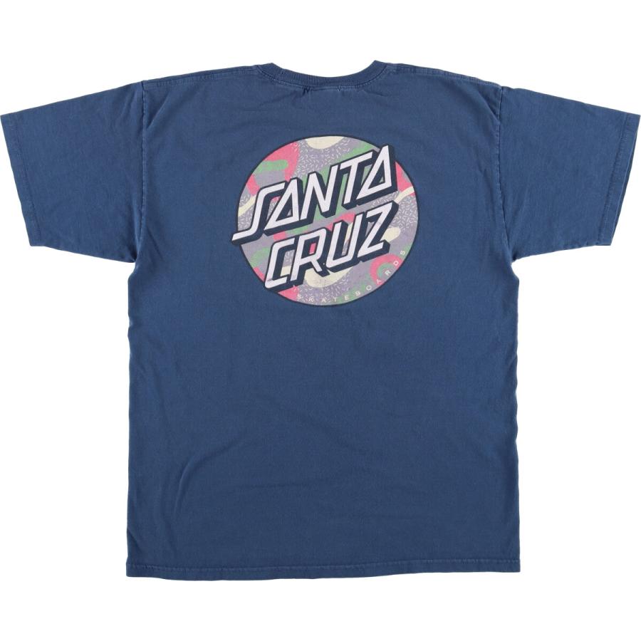 希少 SANTA CRUZ Tシャツ NHS サンタクルーズ スケート 古着 古着 90年代~ NHS SANTA CRUZ サンタクルーズ 花柄 サーフ スケートT
