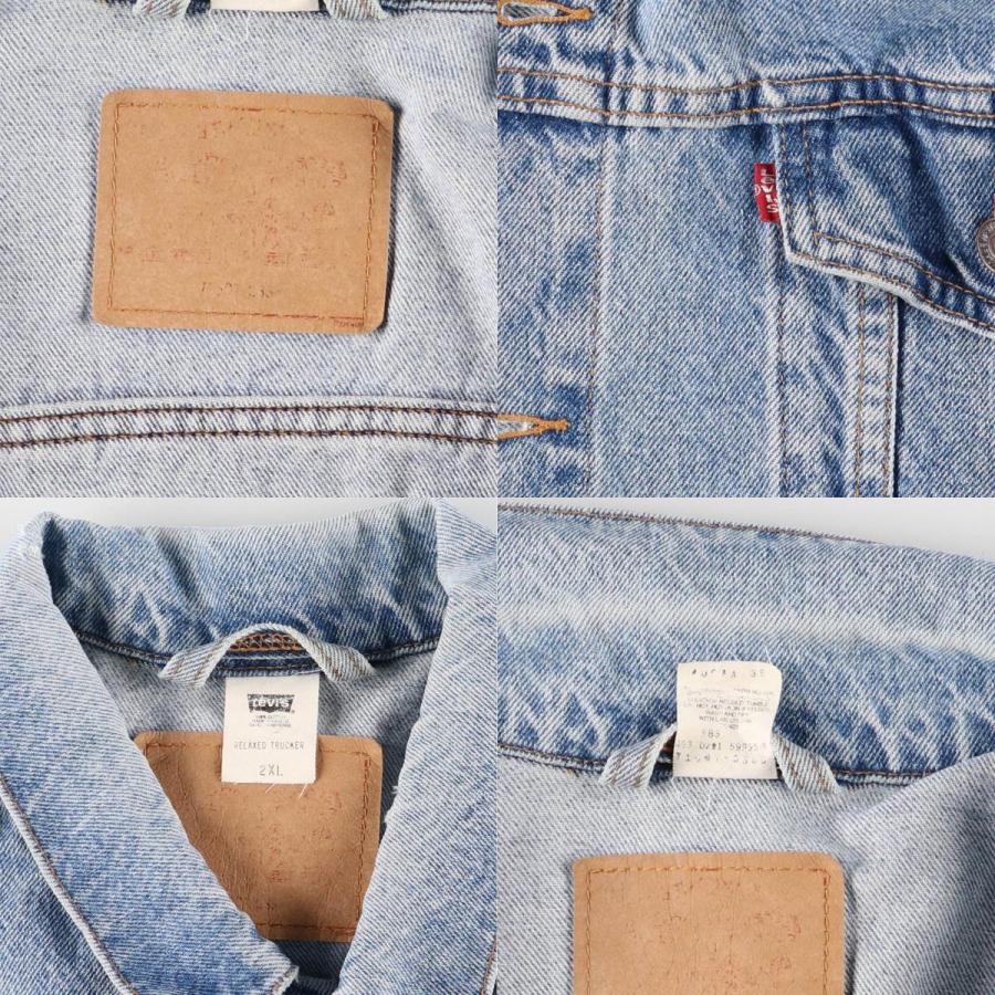 【Levi's】 90s リーバイス Gジャン ヴィンテージ Levi's - 古着 90年代 リーバイス Levi's デニムジャケット G