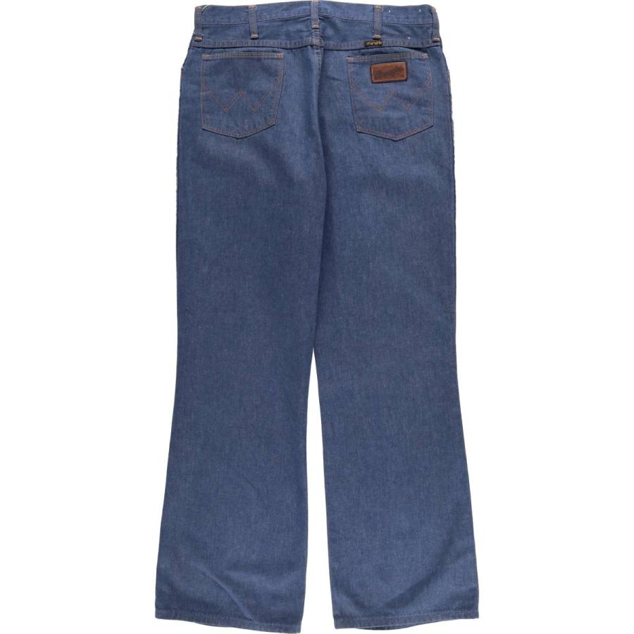 Wrangler 古着 80年代 ラングラー フレアカットデニムパンツ  