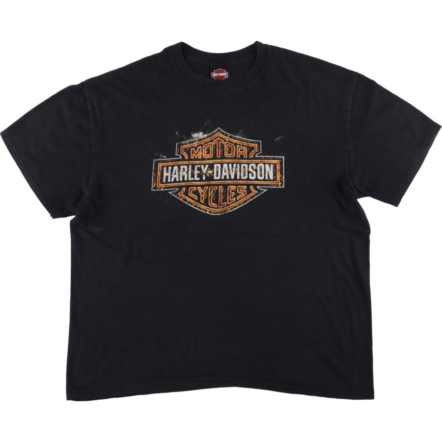 HA454 【バイクT】 ハーレーダビッドソン Tシャツ 古着 ハーレーダビッドソン Harley-Davidson モーターサイクル