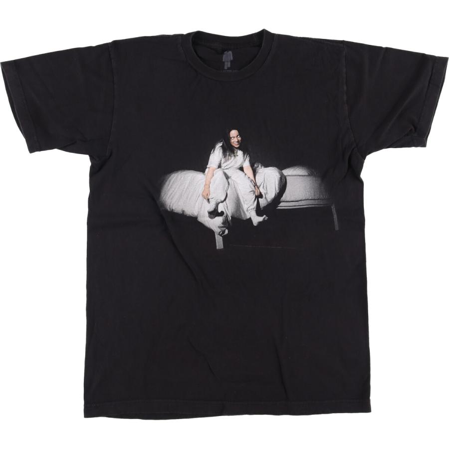 ビリーアイリッシュ Tシャツ バンドT ライブT 古着 S 黒 15522 ビリーアイリッシュ Tシャツ バンドT ライブT 古着 S 黒 15522