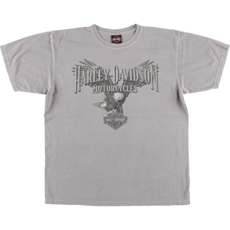 00年代 ハーレーダビッドソン 古着 Tシャツ イーグル柄 XL 古着 00年代 ハーレーダビッドソン Harley-Davidson 鷲柄