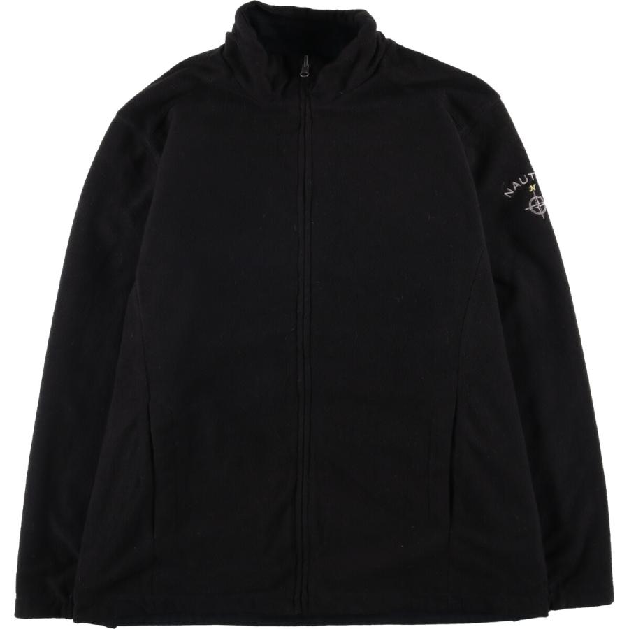 NAUTICA（ノーティカ） 古着 リバーシブル フリースジャケット メンズL 