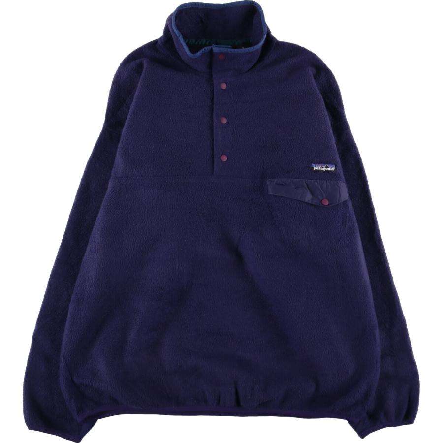 patagonia（パタゴニア） 古着 90年代 ハーフスナップ フリースプル