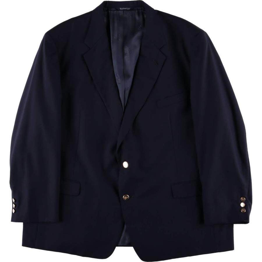 【タグ付未使用品】Burberry バーバリー　L テーラードジャケット　紺ブレ BURBERRY 古着 ビッグサイズ バーバリー Burberry's 紺ブレザー