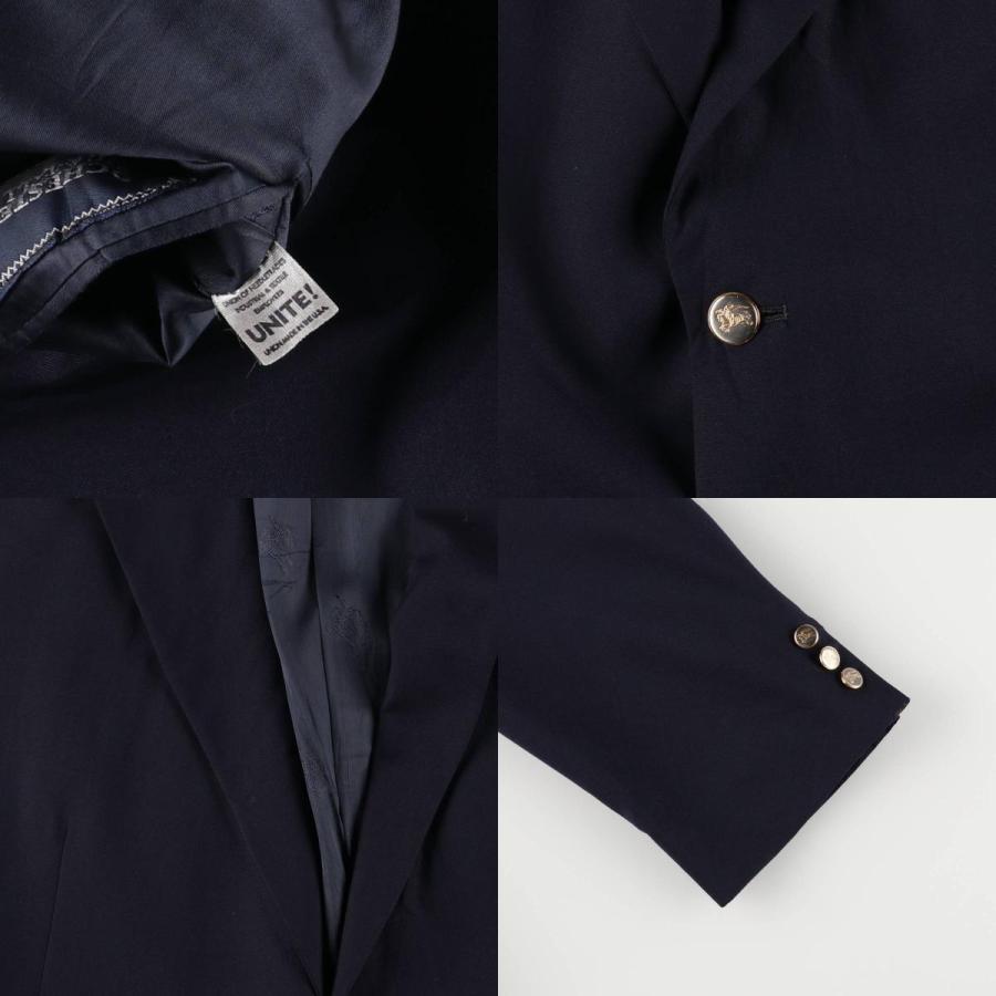 ブレザー　Burberry 紺色 Burberrys(バーバリーズ) 90's gold button navy blazer 金