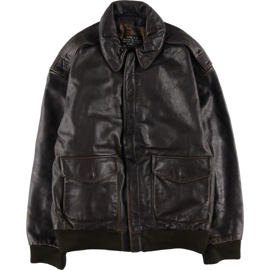 AVIREX（アヴィレックス） 古着 AVIREX A-2タイプ レザーフライト